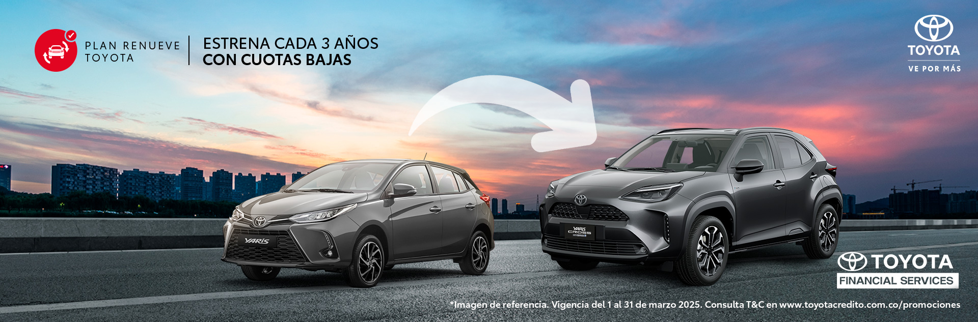 Yaris HB y Cross